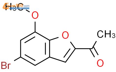 150612 66 1 1 5 bromo 7 methoxy 1 benzofuran 2 yl 1 ethanoneCAS号