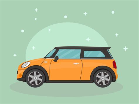 Cute Mini Cooper By Andra Secelean On Dribbble