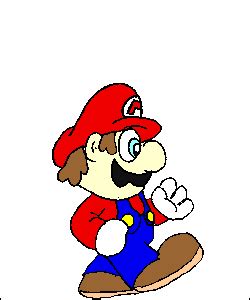 Mario walking animation by FANG-FOREVER on DeviantArt