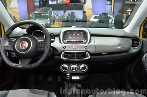 Fiat X Cross Plus Yellow Dashboard At The Iaa