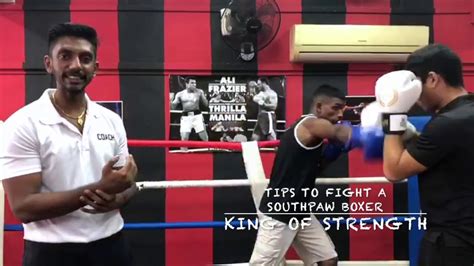 Tips On Fighting A Southpaw Boxer Youtube