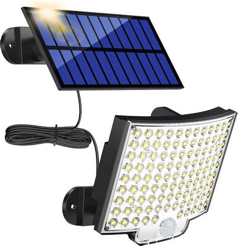 Jesled Lampe Solaire Exterieur Led Mah D Tecteur De Mouvement