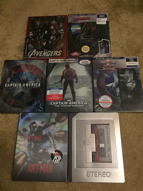 Updated marvel collection :D : r/Steelbooks