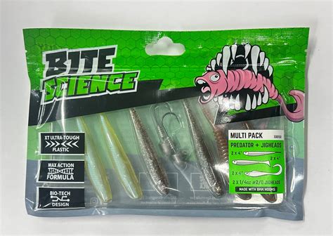 Bite Science Multipack - Soft Plastics + Jigheads - Sportys Fishing