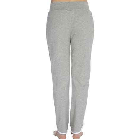 Ladies Jogpants Sweatpants Tracksuit Bottoms 100 Cotton Contrast