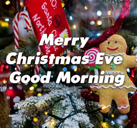 Christmas Tag Gingerbread Merry Christmas Eve Good Morning Pictures