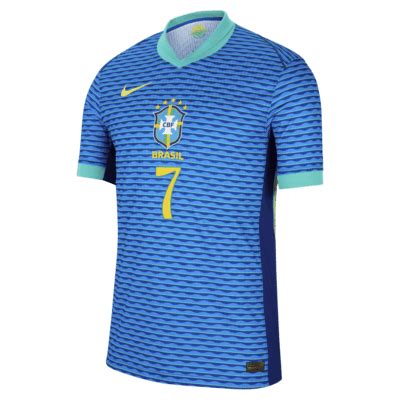 Vini Jr Brazil National Team Match Away Men S Nike Dri Fit Adv