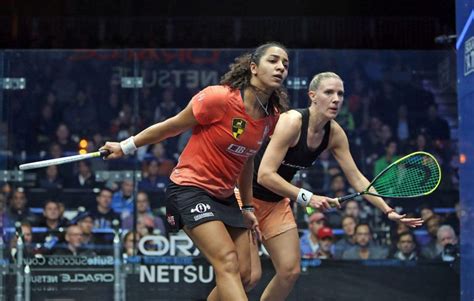 El Welily Reaches Women S Final At Psa Oracle Netsuite Open