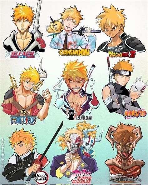 Denji No Multiverso Bleach Anime Ichigo Anime Style Anime Character