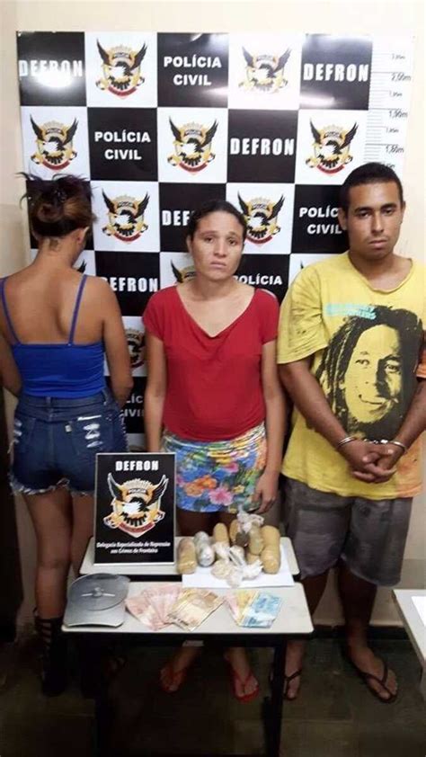 Casal de traficantes é preso ao receber droga de adolescente Correio