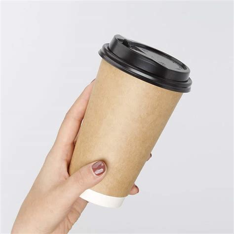 20 Oz Double Wall Recyclable Paper Hot Cup 500 Case Eco Pliant