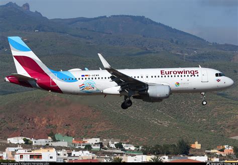 D Aewk Eurowings Airbus A Wl Photo By Alejandro Hern Ndez Le N