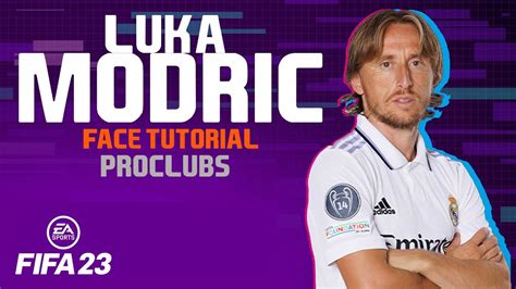 Fifa Luka Modric Face Fifa Pro Clubs Lookalike Tutorial