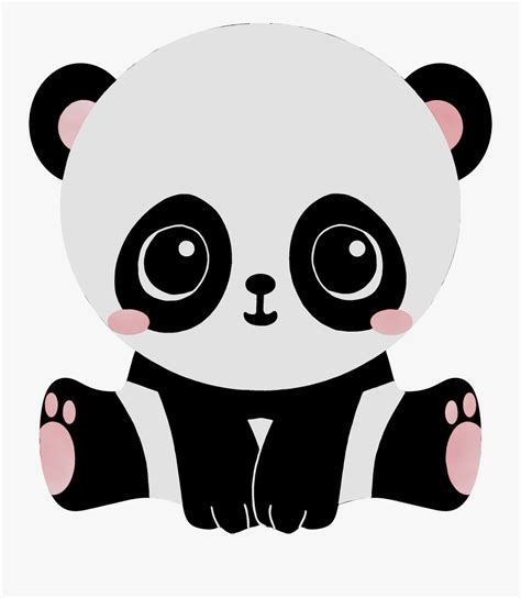 Cute Panda Bear Clipart Free Images 6 Wikiclipart Riset