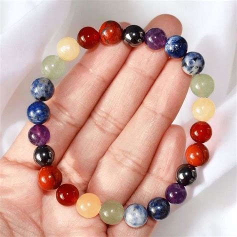 Seven Chakra Bracelet Pure Gems World