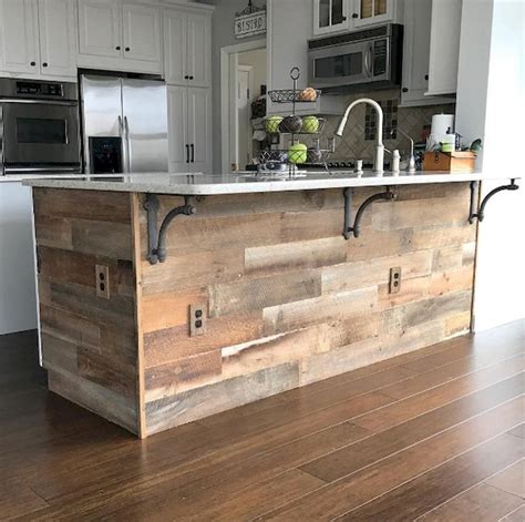 Finest Barnwood Kitchen Island Concepts Home To Z Rustic Kitchen