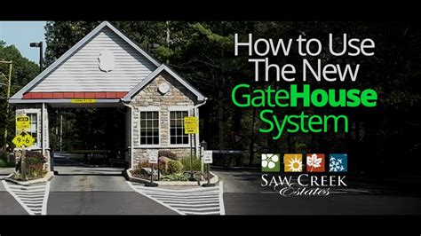 Gatehouse Training Saw Creek Estates Youtube