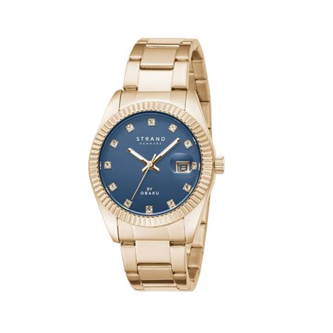 Buy Strand By Obaku Delmore Mini Lapis S Ldvlsv Blue Dial Quartz