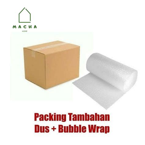 Jual Tambahan Bubble Wrap Kardus Shopee Indonesia