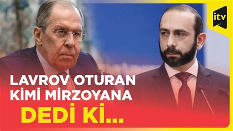 Mirzoyan və Lavrov görüşüb - YouTube
