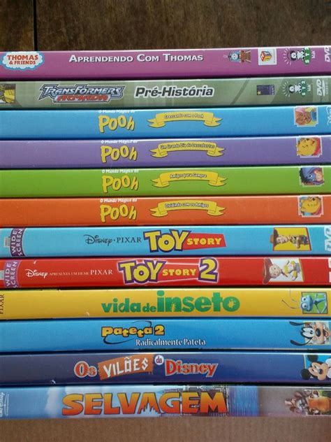 Dvds Infantis Item Infantil Disney Warner Bross Fox Paramount Etc