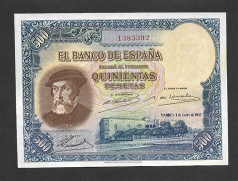 Spain 500 Pesetas 1935 Pick 89 Catawiki