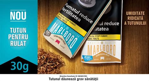 Tutun Marlboro Gold 30g TuburiAparate Ro