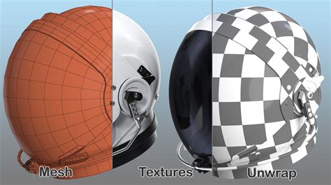 Space Helmets Collection 3 3d Model 199 Max Ma C4d Obj 3ds Free3d