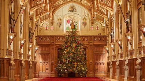 Tour Windsor Castle At Christmas With Decorations To Impress Homes