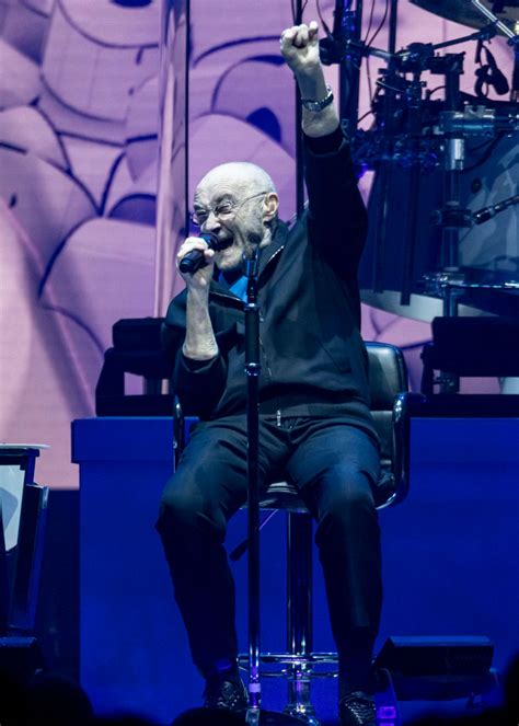 Ailing Phil Collins 70 Performs Seated In A Chair As Singer Battles