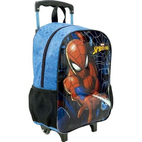 Kit Mochila Infantil Homem Aranha Marvel Rodinha Tam G Em Promo O