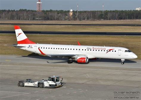 Austrian Airlines Embraer Oe Lwd Berlin Spotter De Airlines