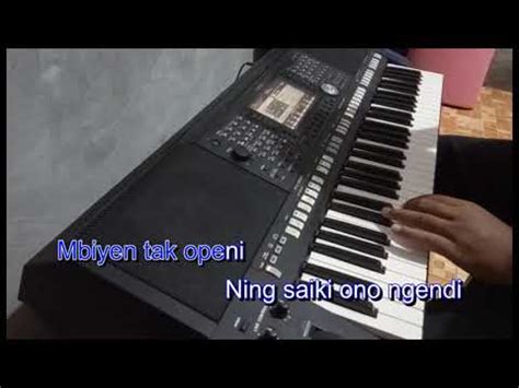 Caping Gunung Karaoke Yamaha Psr Youtube