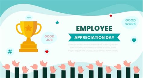 Premium Vector Employee Appreciation Day Illustration Banner Or Background Design