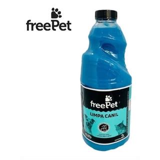 Limpa Canil Freepet Gel Concentrado L Tira Cheiro De Xixi Urina C O