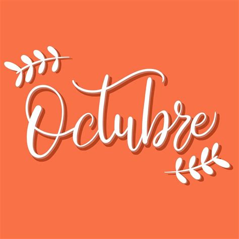 Letras De Octubre Para Imprimir Beijando Xddd Feliz G