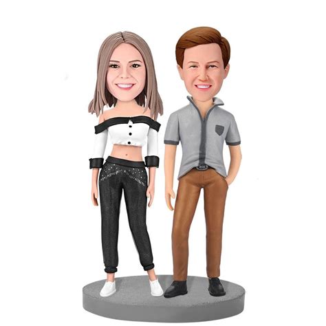 Modern Couple Custom Bobblehead Mydedor Bobblehead And Custom Ts Shop