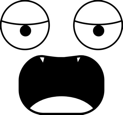 Horror Face PNGs for Free Download