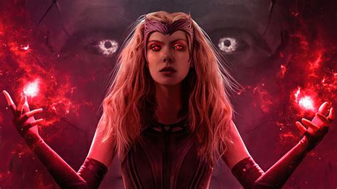 1920x1080 Scarlet Witch Aka Wanda Vision 4k Laptop Full Hd 1080p Hd 4k