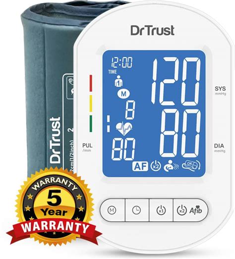 Dr Trust Usa Fully Automatic Digital Atrial Fibrillation Afib Blood