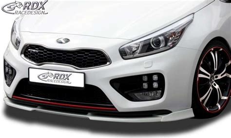 Rdx Front Spoiler Vario X Kia Ceed Gt Pro Ceed Gt Type Jd Lips