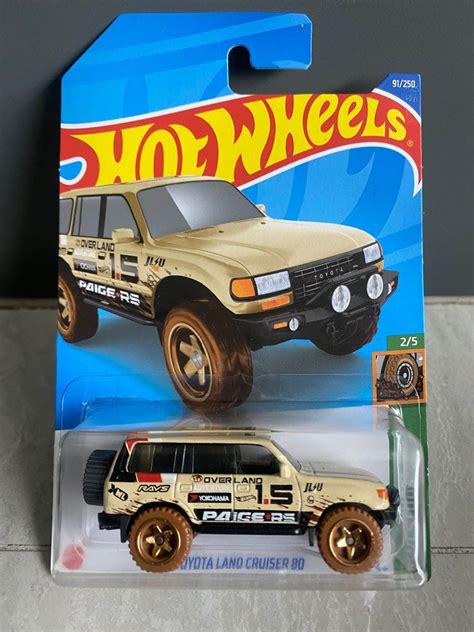 Hot Wheels Toyota Land Cruiser Hobbies Toys Toys Games On Carousell