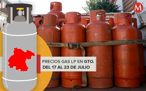 Precios Del Gas LP Del 17 Al 23 De Julio Para Guanajuato Grupo Milenio