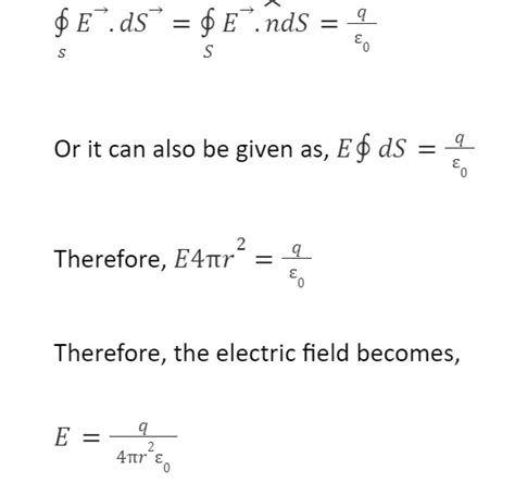 How To Find An Electric Field Using Gauss Law