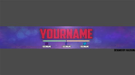 Speed Art Youtube Banner Teamplate 2017 Photoshop Youtube