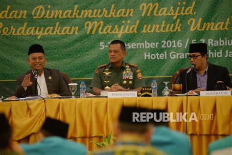 Panglima TNI Jadi Pembicara Di Rakernas II Dewan Masjid Indonesia