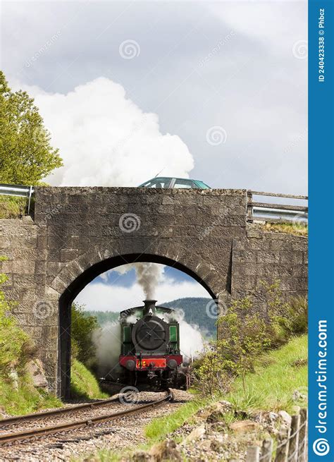 Steam Train, Strathspey Railway, Highlands, Scotland Editorial Stock ...