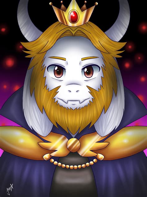 Asgore Dreemurr Portrait By Jany Chan17 On Deviantart