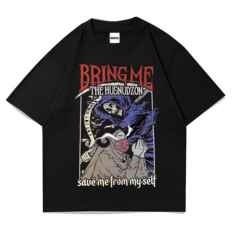 Jual KAOS BAJU BRING ME THE HUSNUDZON Plesetan BAND METAL T SHIRT