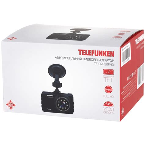Telefunken TF-DVR30FHD Black инструкция